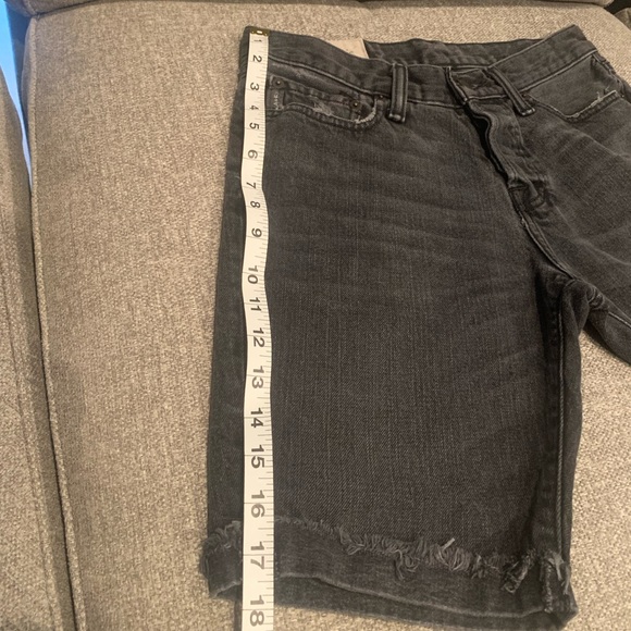 Black Jean Shorts - Picture 7 of 9